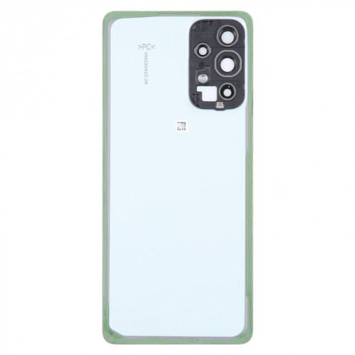 Pour Samsung Galaxy A73 5G SM-A736B Coque arrière de batterie d'origine avec cache d'objectif d'appareil photo (vert) SH92GL878-06
