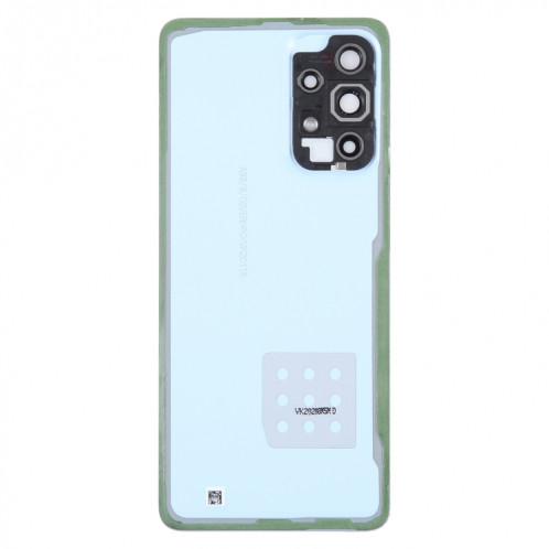 Pour Samsung Galaxy A53 5G SM-A536B Coque arrière de batterie d'origine avec cache d'objectif d'appareil photo (bleu) SH93LL201-06