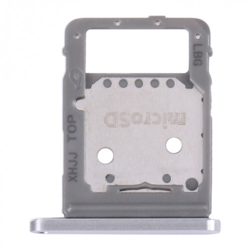 Pour Samsung Galaxy Tab S8 SM-X700 Plateau de carte SIM d'origine + plateau de carte Micro SD (argent) SH704S1216-04