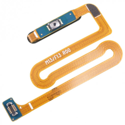 Pour Samsung Galaxy M13 SM-M135F Câble flexible du capteur d'empreintes digitales d'origine (bleu) SH750L1214-04