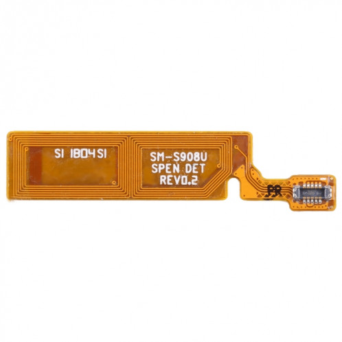 Pour Samsung Galaxy S23 Ultra 5G SM-S908B Câble flexible de capteur d'autocollant manuscrit LCD d'origine SH3752583-04