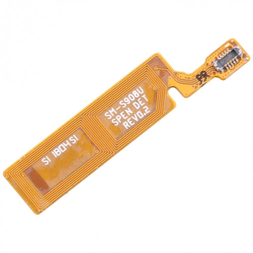 Pour Samsung Galaxy S23 Ultra 5G SM-S908B Câble flexible de capteur d'autocollant manuscrit LCD d'origine SH3752583-04