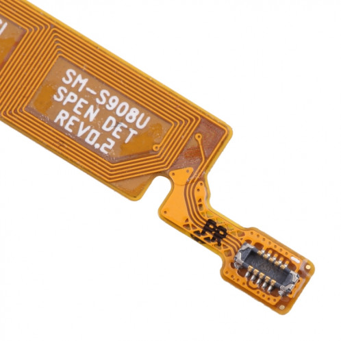Pour Samsung Galaxy S23 Ultra 5G SM-S908B Câble flexible de capteur d'autocollant manuscrit LCD d'origine SH3752583-04