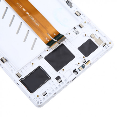 Pour Samsung Galaxy Tab A7 Lite SM-T220 WiFi Edition Original Écran LCD Numériseur Assemblage Complet avec Cadre (Blanc) SH775W1234-07
