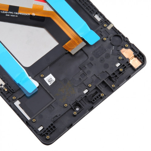 Pour Samsung Galaxy Tab A 8.0 2019 SM-T290 WiFi Edition Original Écran LCD Numériseur Assemblage complet avec cadre (Noir) SH777B1944-07