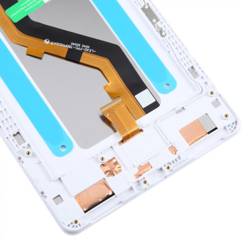 Pour Samsung Galaxy Tab A 8.0 2019 SM-T290 WiFi Edition Original Écran LCD Numériseur Assemblage complet avec cadre (Blanc) SH777W531-07