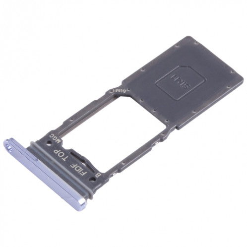 Pour Samsung Galaxy Z Fold5 SM-F946 Plateau de carte SIM d'origine (bleu) SH785L549-04