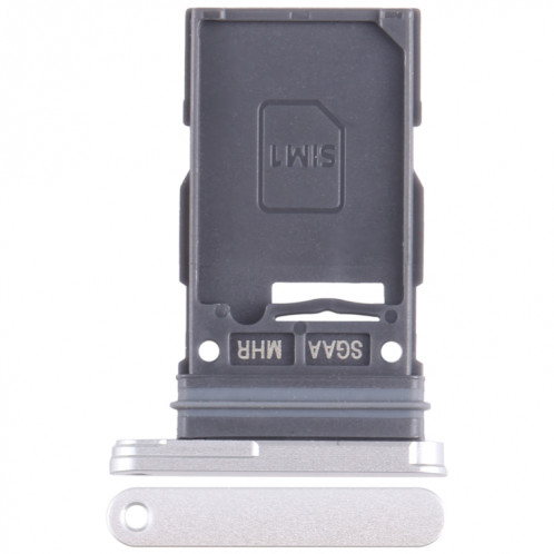 Pour Samsung Galaxy S23 FE SM-S711B Plateau de carte SIM (argent) SH823S313-04
