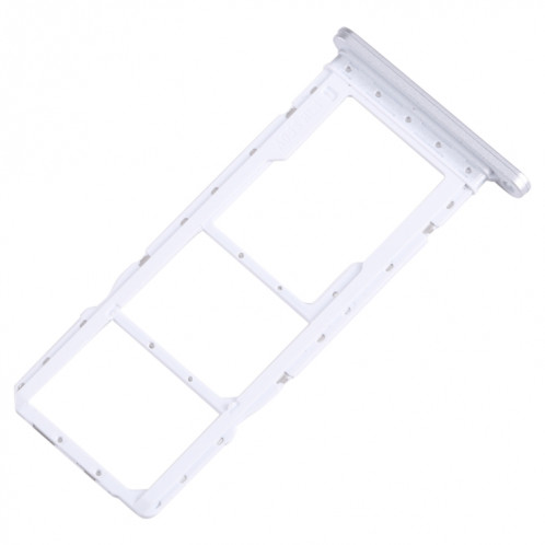 Pour Samsung Galaxy A05s SM-A057 SIM d'origine + plateau pour carte SIM + plateau pour carte Micro SD (argent) SH828S634-04