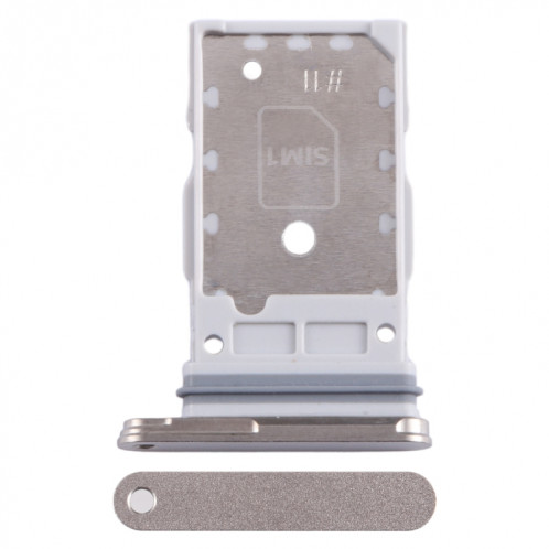 Pour Samsung Galaxy S24 Ultra 5G SM-S928B Plateau de carte SIM + SIM d'origine (blanc) SH850W607-04