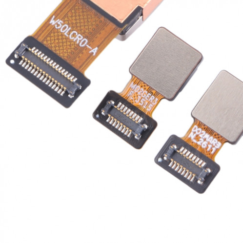 Pour Samsung Galaxy A14 5G SM-A146B ensemble de caméra d'origine (Macro + caméra large + arrière) SH38841871-04
