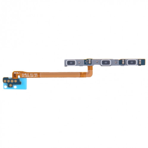 Câble flexible pour bouton d'alimentation et bouton de Volume, pour Samsung Galaxy S24 Ultra 5G SM-S928B SH39041392-04