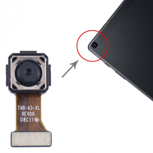 Caméra arrière d'origine pour Samsung Galaxy Tab A 8.0 et S Pen 2019 SM-P205/P200 SH3925802-05