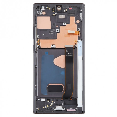 Pour Samsung Galaxy Note20 Ultra 5G SM-N986B 6,67 pouces OLED LCD écran numériseur assemblage complet avec cadre (noir) SH946B804-08