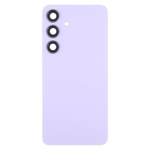 Violet clair, Pour Samsung Galaxy S24 SM-S921B Couvercle arrière de batterie OEM avec couvercle d'objectif d'appareil photo (violet clair) SH8LZL558-07