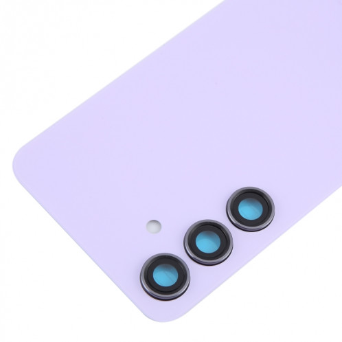 Violet clair, Pour Samsung Galaxy S24 SM-S921B Couvercle arrière de batterie OEM avec couvercle d'objectif d'appareil photo (violet clair) SH8LZL558-07