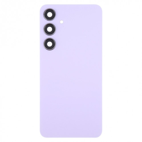 Pour Samsung Galaxy S24 + SM-S926B Couvercle arrière de batterie OEM avec couvercle d'objectif d'appareil photo (violet clair) SH9LZL476-07