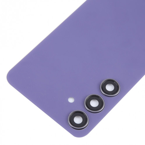 Pour Samsung Galaxy S24 + SM-S926B Couvercle arrière de batterie OEM avec couvercle d'objectif d'appareil photo (violet) SH69PL491-07