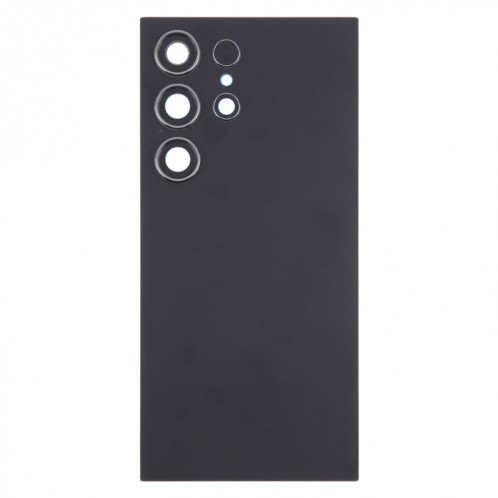 Pour Samsung Galaxy S24 Ultra SM-S928B Couvercle arrière de batterie OEM avec couvercle d'objectif d'appareil photo (noir) SH71BL1686-07