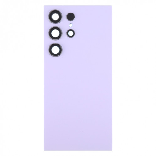 Violet clair, Pour Samsung Galaxy S24 Ultra SM-S928B Couvercle arrière de batterie OEM avec couvercle d'objectif d'appareil photo (violet clair) SH1LZL1524-07