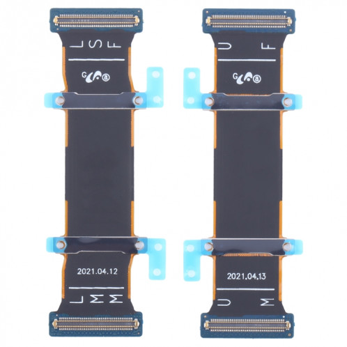 Pour Samsung Galaxy Z Fold3 5G SM-F926B 1 paire de câbles flexibles à axe de rotation SH39771434-04