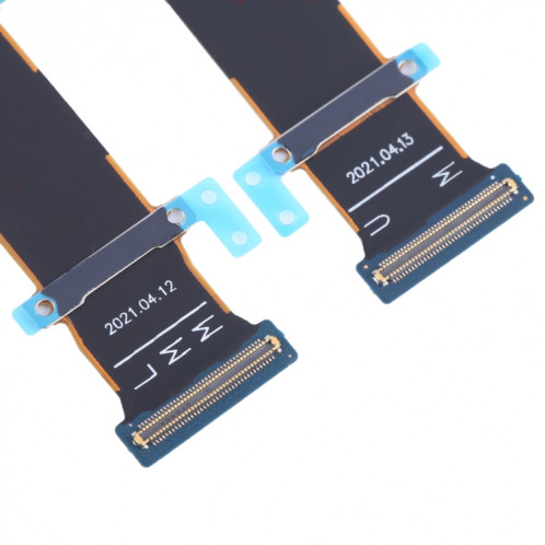 Pour Samsung Galaxy Z Fold3 5G SM-F926B 1 paire de câbles flexibles à axe de rotation SH39771434-04