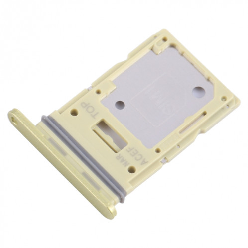 Pour Samsung Galaxy A35 SM-A356B Plateau de carte SIM + Plateau de carte SIM/Micro SD (Jaune) SH980Y897-04