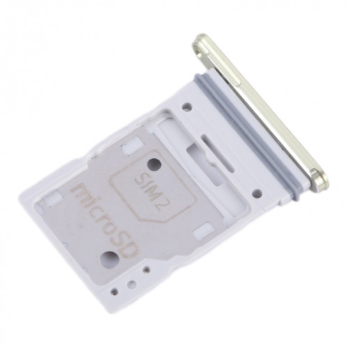 Pour Samsung Galaxy A55 SM-A556B Plateau de carte SIM d'origine + Plateau de carte SIM / Micro SD (Vert) SH985G1985-04