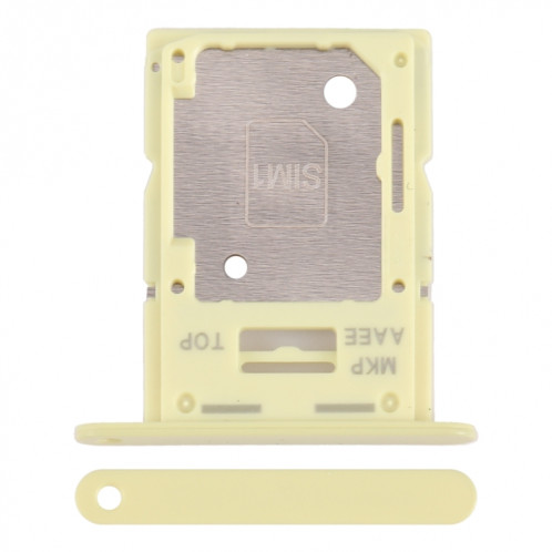Pour Samsung Galaxy A15 4G SM-A155F Plateau de carte SIM d'origine + Plateau de carte SIM / Micro SD (Jaune) SH993Y460-04