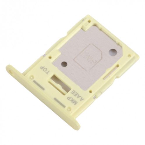 Pour Samsung Galaxy A15 4G SM-A155F Plateau de carte SIM d'origine + Plateau de carte SIM / Micro SD (Jaune) SH993Y460-04