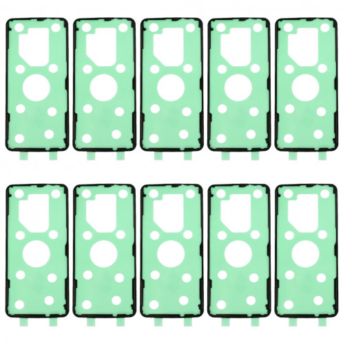 10 PCS pour Galaxy S9 + arrière couvercle du boîtier arrière adhésif S14003853-05