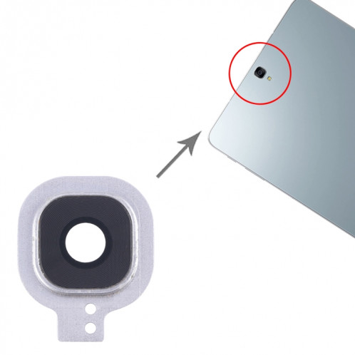 Pour Samsung Galaxy Tab S3 9.7 SM-T825 Couvercle d'objectif d'appareil photo d'origine (argent) SH027S2-04
