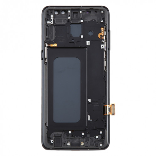 Pour Samsung Galaxy A8 2018 / A5 2018 SM-A530 Écran LCD d'origine numériseur assemblage complet avec cadre (noir) SH029B1674-07