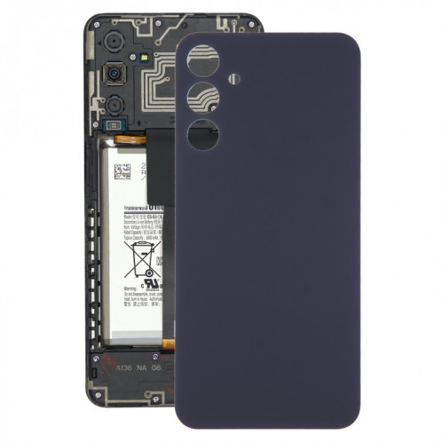 Pour Samsung Galaxy A15 SM-A155F Couvercle arrière de la batterie d'origine (noir) SH81BL192-07