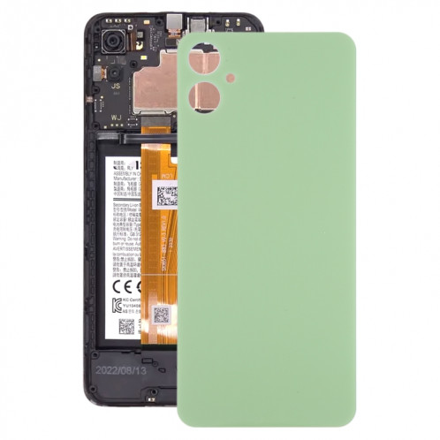 Pour Samsung Galaxy A05 SM-A055F Cache arrière de batterie d'origine (vert) SH084G1642-07