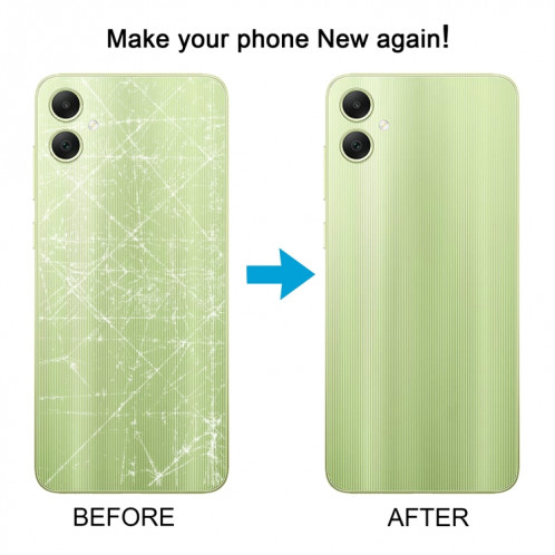 Pour Samsung Galaxy A05 SM-A055F Cache arrière de batterie d'origine (vert) SH084G1642-07