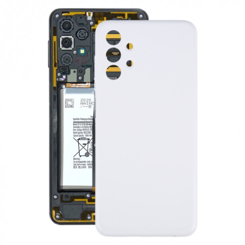 Pour Samsung Galaxy A13 SM-A137F Couvercle arrière de la batterie d'origine (blanc) SH85WL460-07