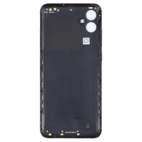 Pour Samsung Galaxy A04e SM-A042F Couvercle arrière de la batterie d'origine (noir) SH86BL748-07