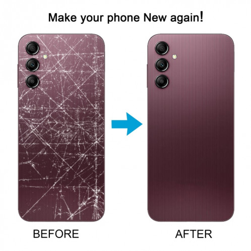 Pour Samsung Galaxy A14 SM-A145F Couvercle arrière de la batterie d'origine (vert) SH90GL990-07