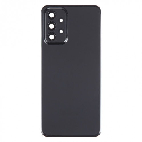 Pour Samsung Galaxy A23 4G SM-A235F Couvercle arrière de batterie d'origine avec couvercle d'objectif d'appareil photo (noir) SH01BL1264-07