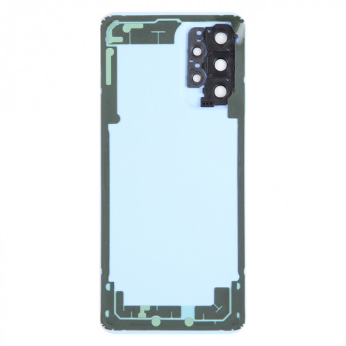 Pour Samsung Galaxy A23 4G SM-A235F Couvercle arrière de la batterie d'origine avec couvercle d'objectif d'appareil photo (bleu) SH01LL1099-07