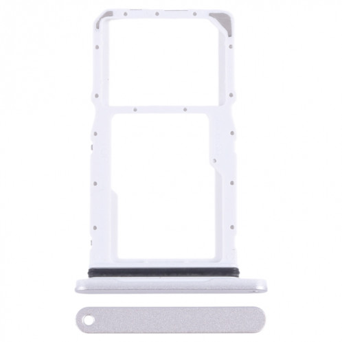 Pour Samsung Galaxy Tab A9+ 5G SM-X215 Plateau de carte SIM + Micro SD d'origine (argent) SH108S301-04