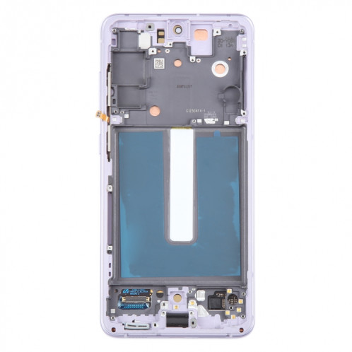 Pour Samsung Galaxy S21 FE 5G SM-G990B Écran LCD d'origine numériseur assemblage complet avec cadre (violet) SH113P1815-07