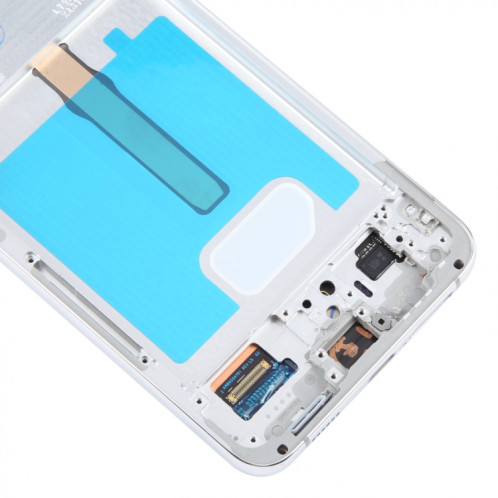 Pour Samsung Galaxy S22 + 5G SM-S906B Écran LCD d'origine numériseur complet avec cadre (blanc) SH114W186-07