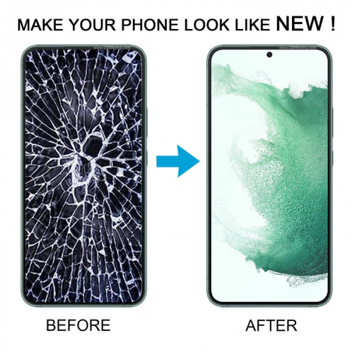 Pour Samsung Galaxy S22 + 5G SM-S906B Écran LCD d'origine numériseur complet avec cadre (vert) SH114G1279-07