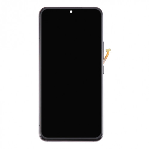 Pour Samsung Galaxy S22 5G SM-S901B Écran LCD d'origine numériseur complet avec cadre (noir) SH115B1500-07