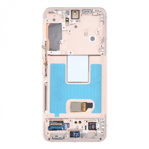 Pour Samsung Galaxy S22 5G SM-S901B Écran LCD d'origine numériseur complet avec cadre (or) SH115J1995-07