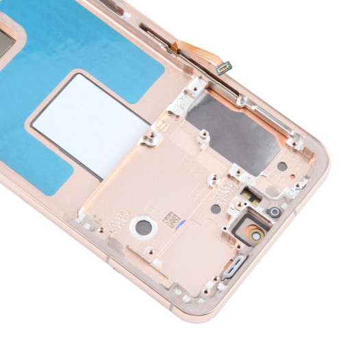 Pour Samsung Galaxy S22 5G SM-S901B Écran LCD d'origine numériseur complet avec cadre (or) SH115J1995-07