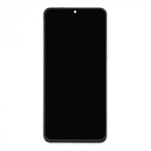 Pour Samsung Galaxy S22 5G SM-S901B Écran LCD d'origine numériseur complet avec cadre (blanc) SH115W100-07