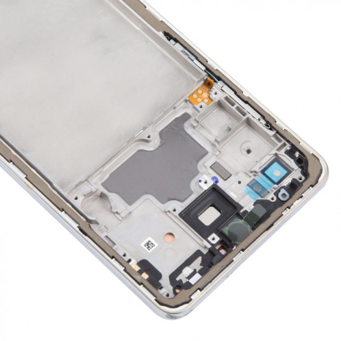 Pour Samsung Galaxy A72 4G SM-A725 6,43 pouces Écran LCD d'origine numériseur assemblage complet avec cadre (blanc) SH116W1220-08